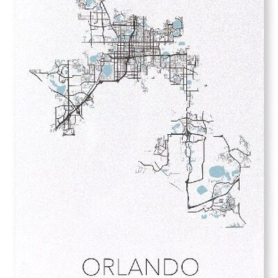 ORLANDO CUTOUT (LIGHT): Art Print