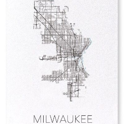 MILWAUKEE CUTOUT (LUCE): Stampa artistica