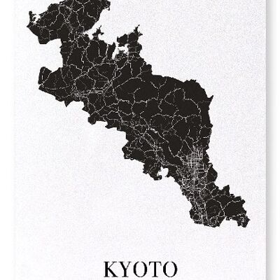 KYOTO CUTOUT (DARK): Art Print