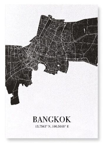DÉCOUPE DE BANGKOK (FONCÉ): Impression artistique 1
