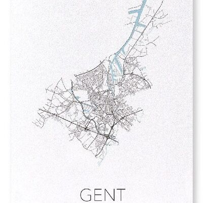 GHENT CUTOUT (LUCE): Stampa artistica