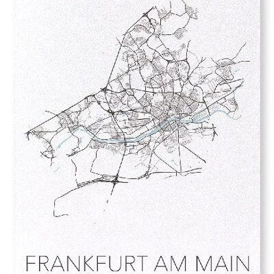 FRANKFURT CUTOUT (LIGHT): Art Print