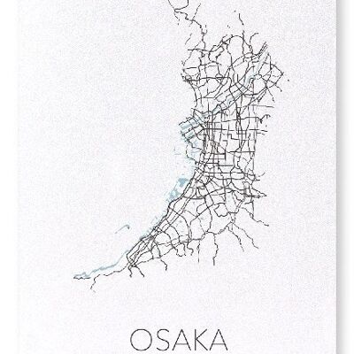 OSAKA AUSSCHNITT (LICHT): Kunstdruck