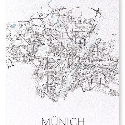 MUNICH CUTOUT (LIGHT): Art Print