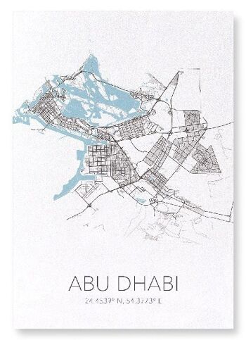 DÉCOUPE D'ABU DHABI (LUMIÈRE): Impression artistique 1