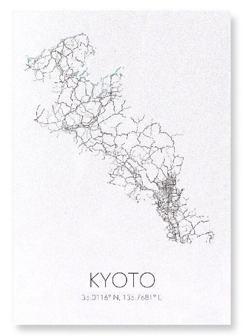 KYOTO CUTOUT (LIGHT): Art Print