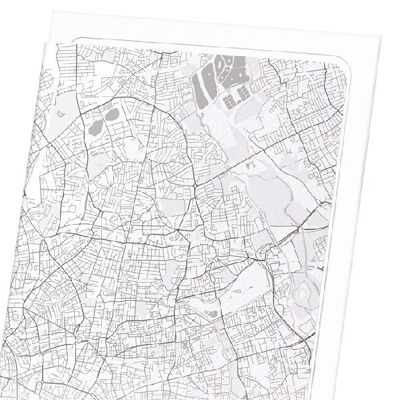 HACKNEY MAPPA COMPLETA (LUCE): Stampa artistica