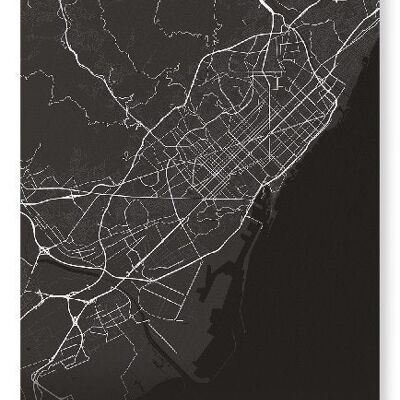 BARCELONE FULL (DARK): Art Prints