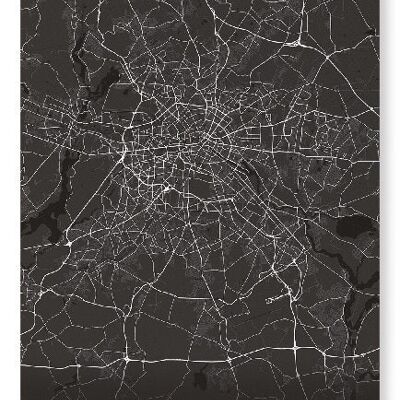 BERLIN FULL (DARK): Art Prints