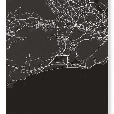 RIO DE JANEIRO FULL (DARK): Art Prints