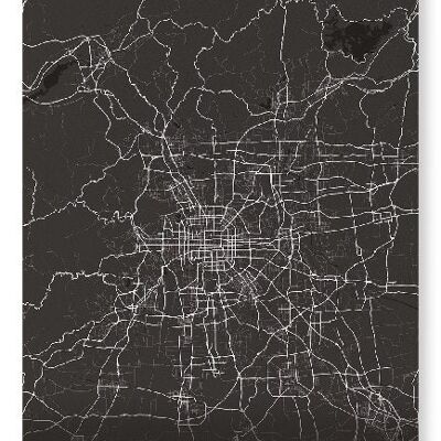 BEIJING FULL (DARK): Art Prints