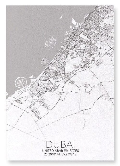 DUBAI FULL (LIGHT): Art Prints