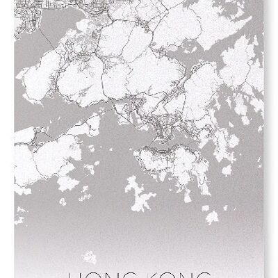 HONG KONG FULL (LUCE): Stampe d'arte