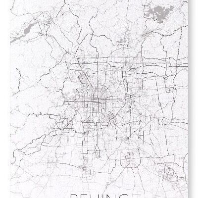 BEIJING FULL (LIGHT): Art Prints