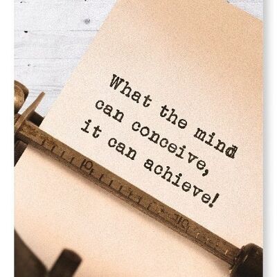 MIND THAT CONCEIVES Art Print