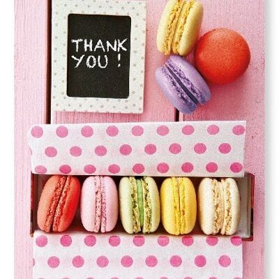 THANK YOU MACARON Art Print