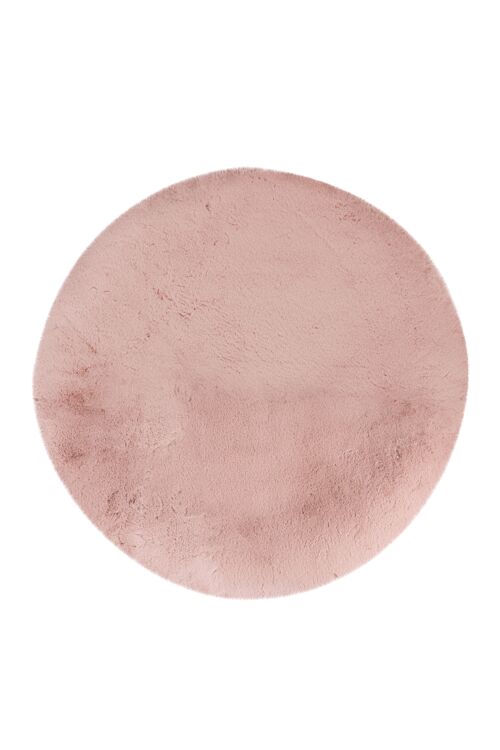Teppich Heaven powder pink 120x120 cm RUND