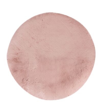Teppich Heaven powder pink 120x120 cm RUND