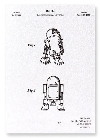 BREVET DE R2-D2 1979 Impression artistique 1