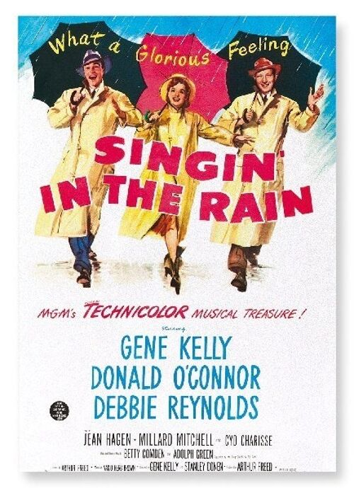 SINGING IN THE RAIN 1952  Art Print