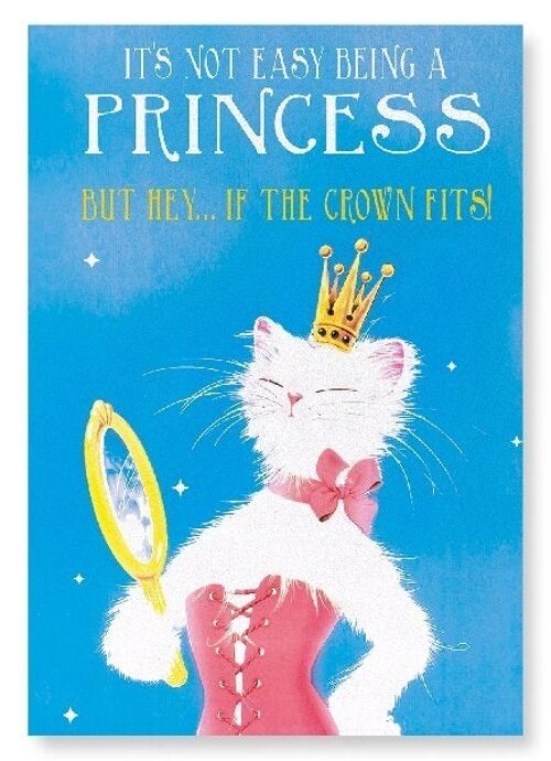 PRINCESS CAT Art Print
