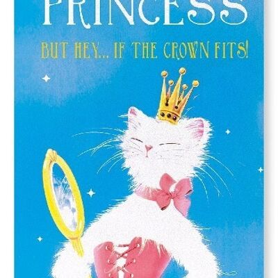 PRINCESS CAT Art Print