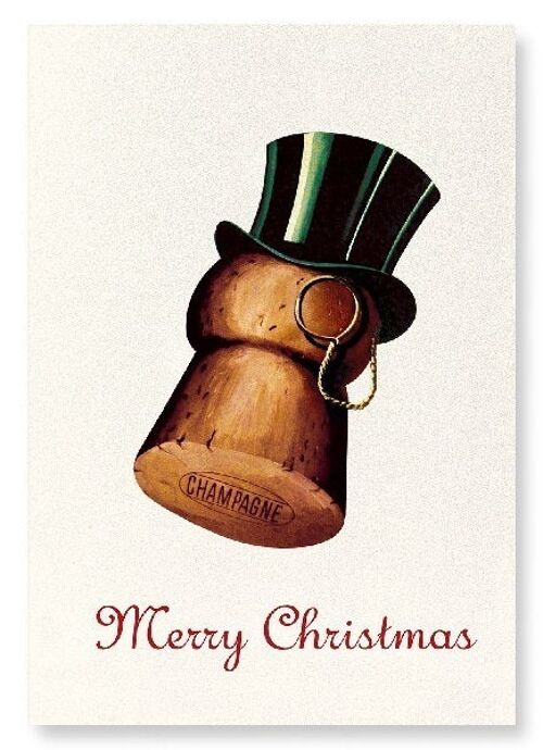 CHRISTMAS TOP HAT Art Print