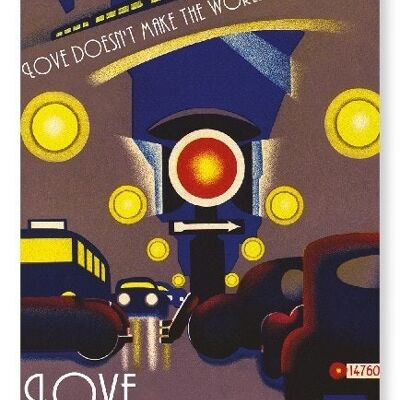 LOVE AND THE RIDE Art Print