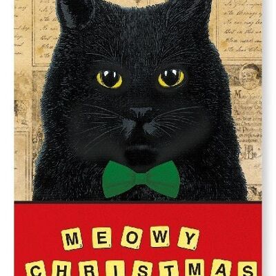 NAVIDAD MEOWY Lámina artística