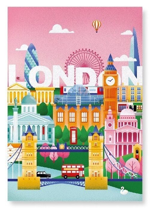 LONDON DREAM CITY Art Print