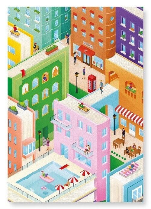 BOOK CITY Art Print