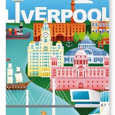 CIUDAD DE SUEÑO DE LIVERPOOL Lámina artística