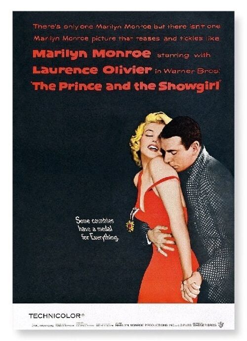 THE PRINCE AND THE SHOWGIRL 1957  Art Print