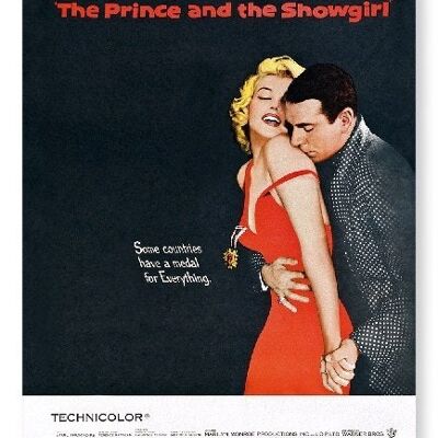 THE PRINCE AND THE SHOWGIRL 1957  Art Print