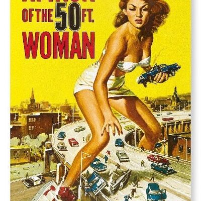 ATTACK OF THE 50 FT. WOMAN 1958  Art Print