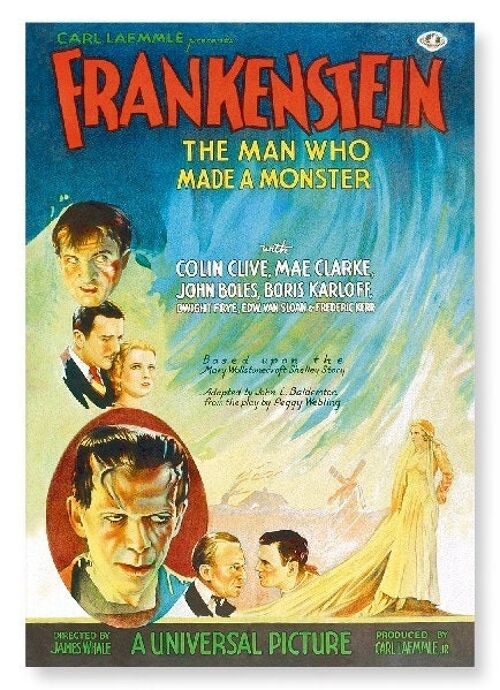 FRANKENSTEIN 1931  Art Print