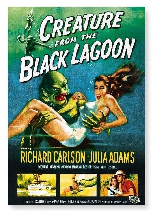 CREATURE FROM THE BLACK LAGOON 1954  Art Print