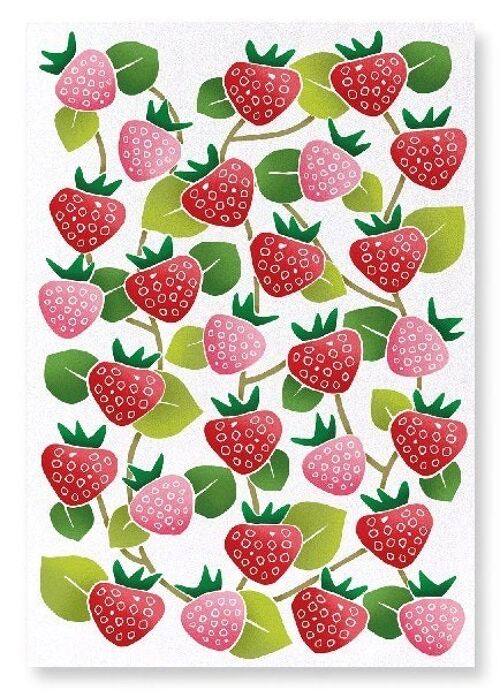 YUMEJI STRAWBERRY Art Print