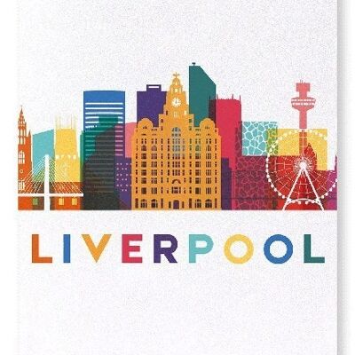 LIVERPOOL IN COLOURS Art Print