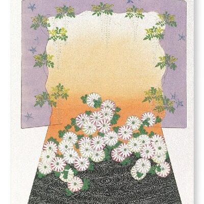 KIMONO VON CHRYSANTHEME UND WISTERIA 1899 2xPrints