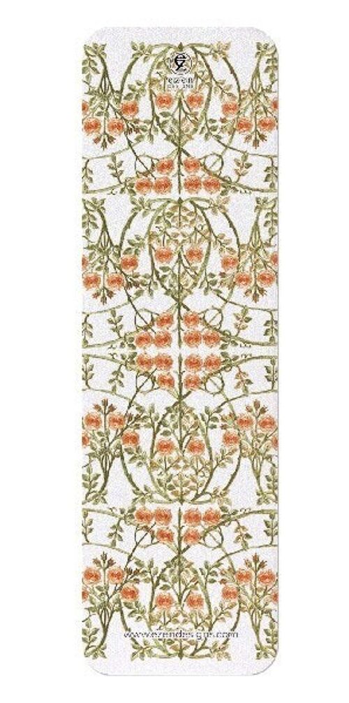 BRIAR ROSES EMBROIDERY 1860  Bookmark