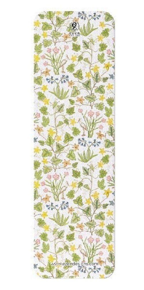 IVY AND FLOWERS ON WHITE 16TH C.  Bookmark