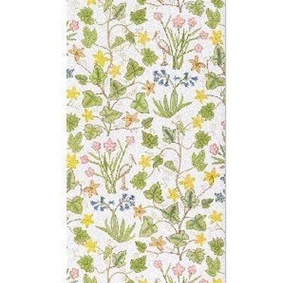 IVY AND FLOWERS ON WHITE 16TH C.  Bookmark