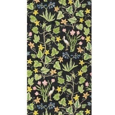 IVY AND FLOWERS ON BLACK 16TH C.  Bookmark