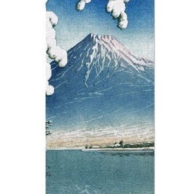 LINGERING SNOW Japanese Bookmark