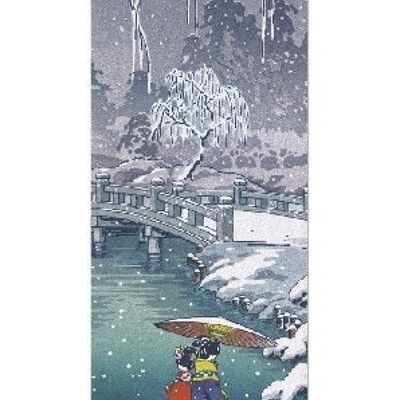 WINTER WILLOWS Japanese Bookmark