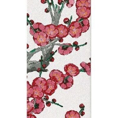 RED PLUM BLOSSOM Japanese Bookmark