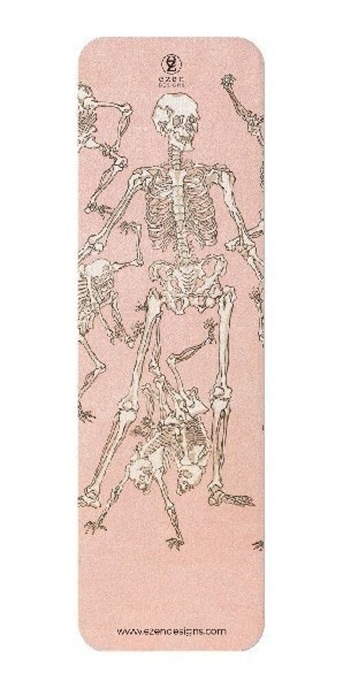 STUDY OF SKELETONS FRONT 1881  Japanese Bookmark