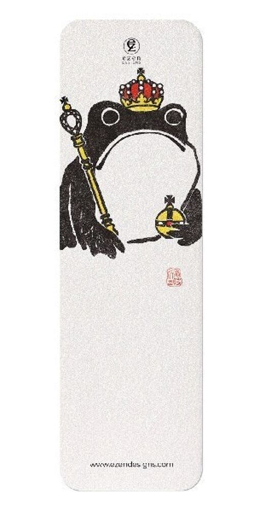 ROYAL FROG Japanese Bookmark