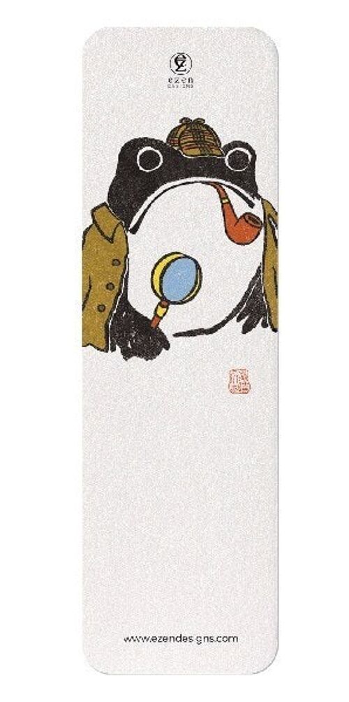 SHERLOCK FROG Japanese Bookmark